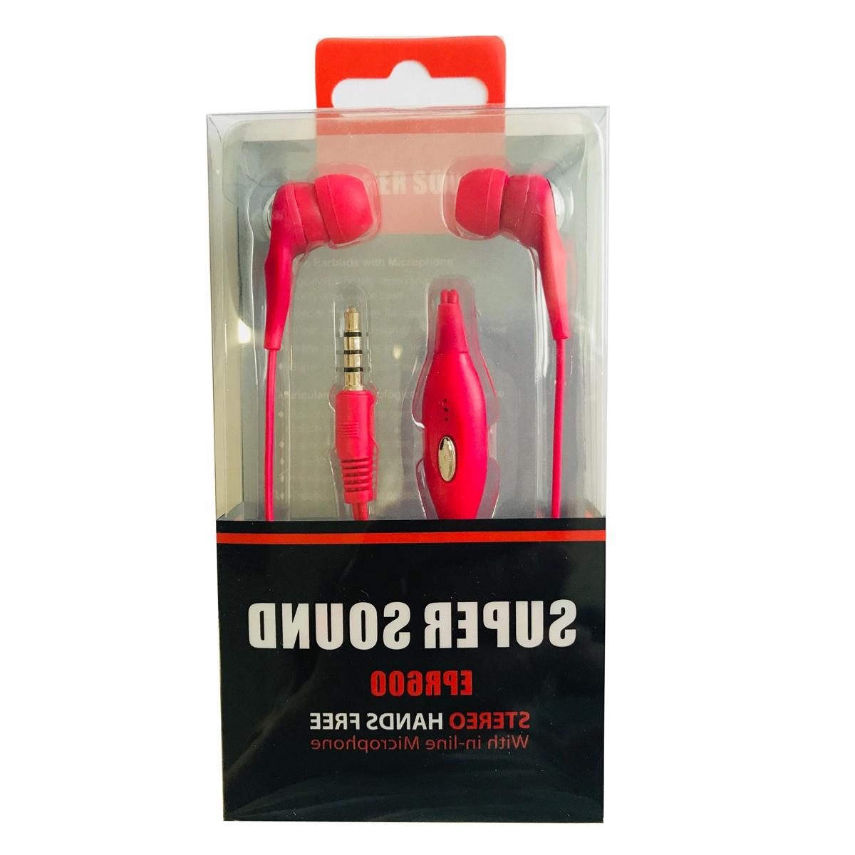 Stereo Hands Free with Super Sound 600ST - Hot Pink
