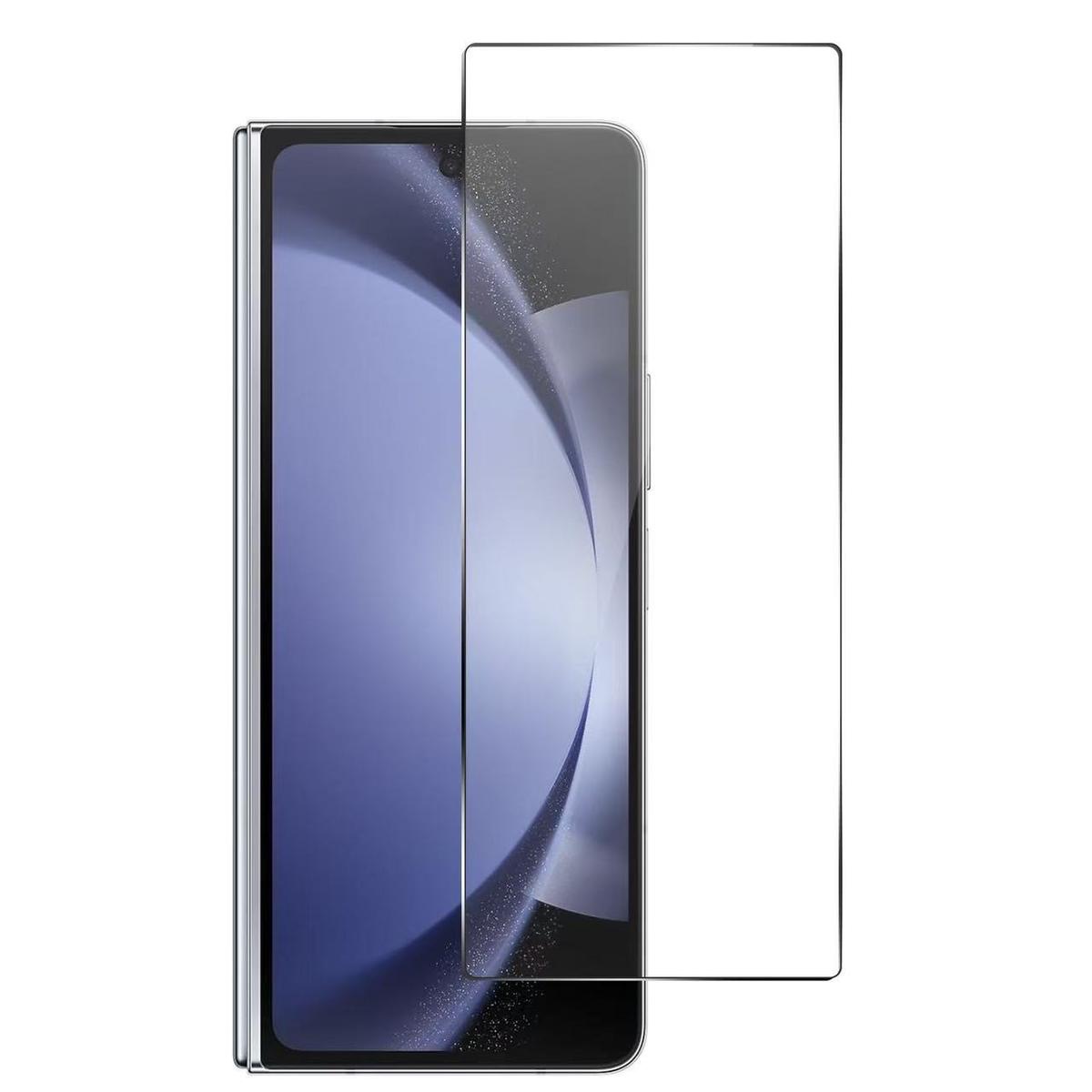 Samsung Galaxy Z Fold 7 Clear Tempered Glass Screen Protector, photo 2 of 2