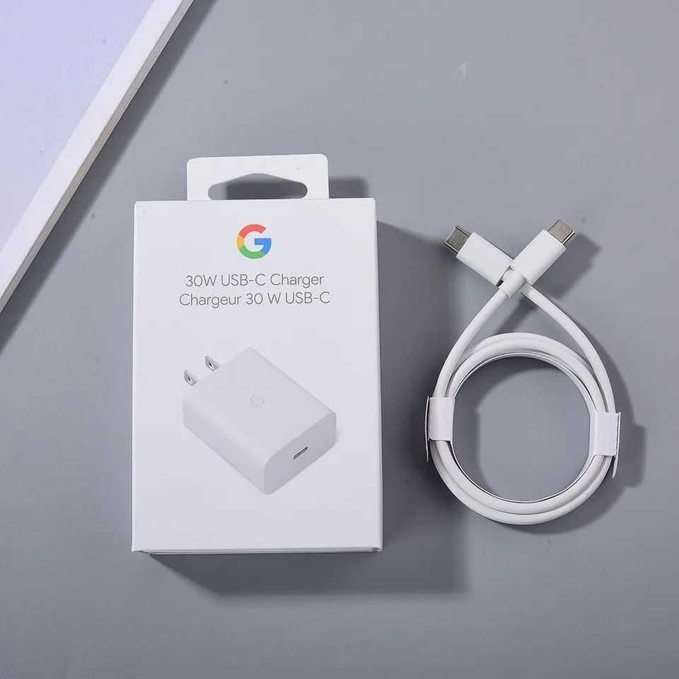 30W Google PD Type-C Fast Charger Adapter Cable For Google Pixel 7 6 5 Pro 6A, photo 3 of 6