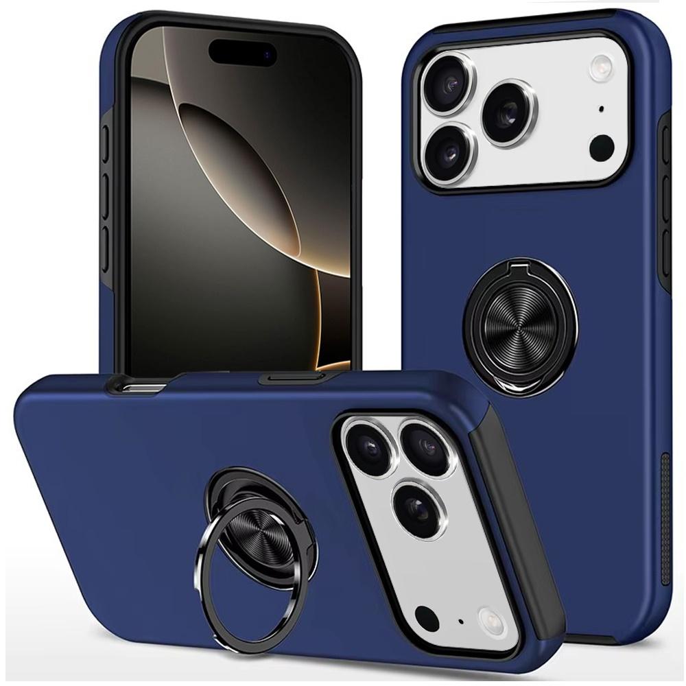 IPhone 17 Pro Cases CHIEF Oil Painted Magnetic Ring Stand Hybrid Case Cover