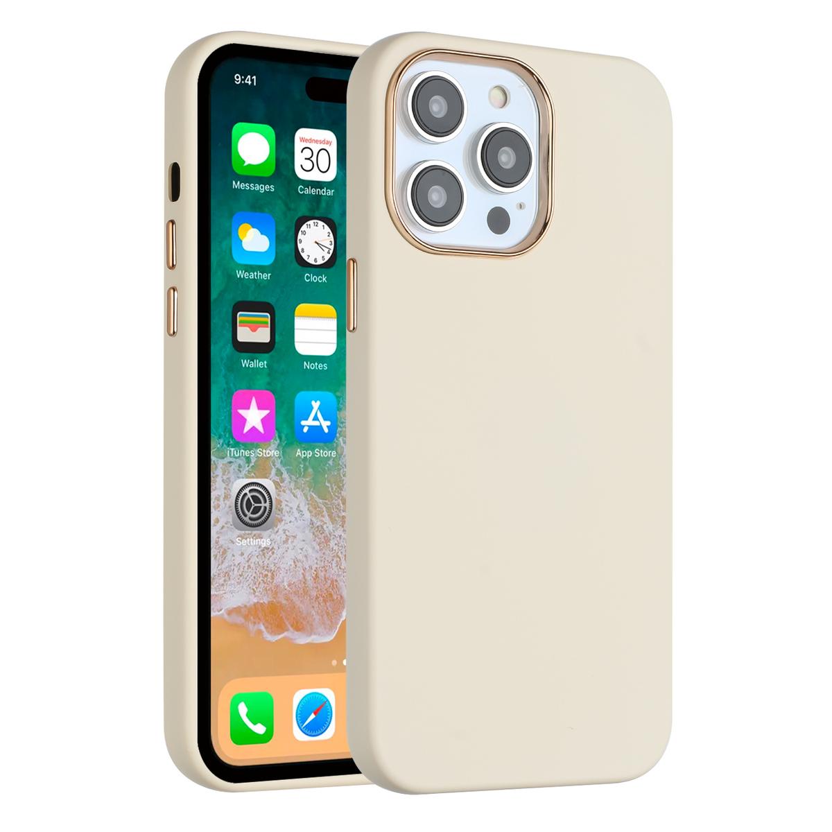 Apple iPhone 14 PRO MAX 6.7" Classy Slick Chrome-Edged Hybrid Case Cover – Elegant & Durable Protection, photo 10 of 11