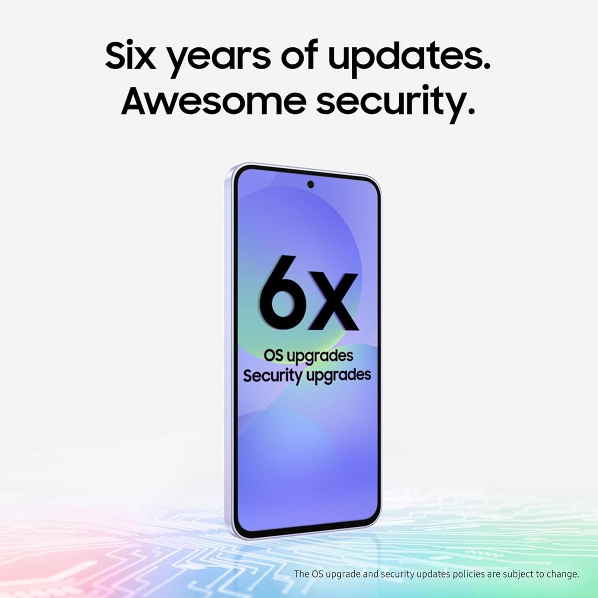 Samsung Galaxy A36 5G A Series, 128GB Android Smartphone, AMOLED Display, Rugged Design, 5G Connectivity, Affordable Performance, US Version, 2025,unlocked work. like a new 11 months Warranty with all carriers, photo 3 of 4