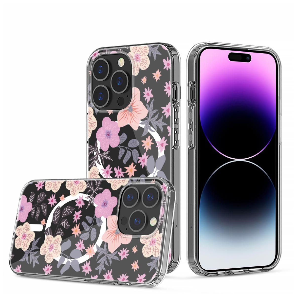 iPhone 15 Thick Hybrid Design Cover Case - J