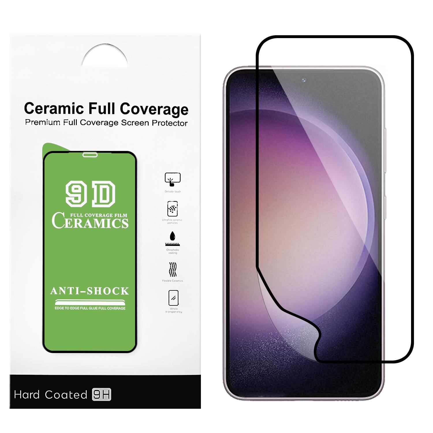 Samsung S23 Plus Ceramic 9D Edge to Edge Flexible Easy to Apply Film