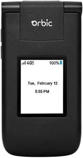 Orbic Journey V Verizon Postpaid 4g LTE 8GB Flip Phone - Black