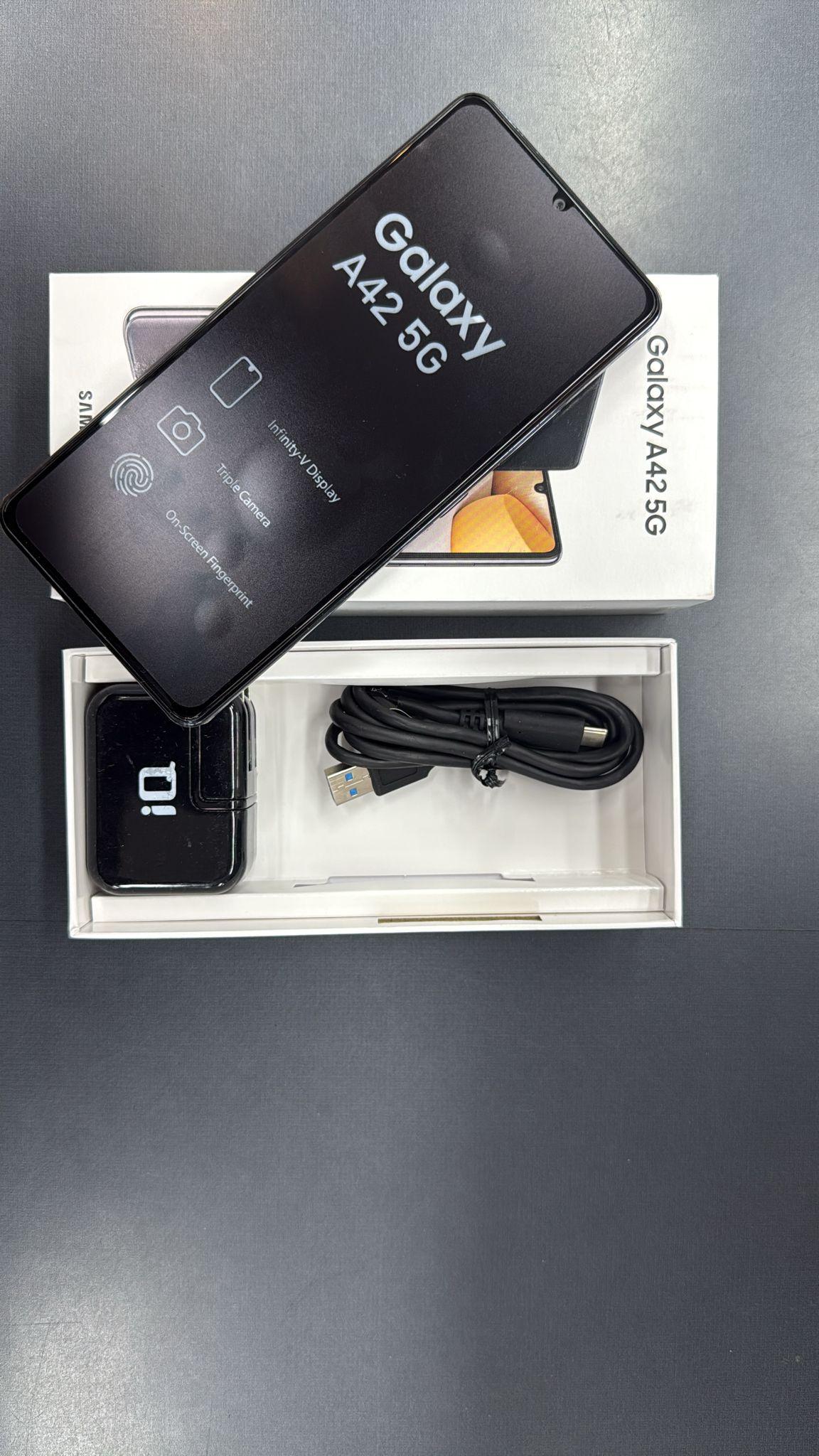 SAMSUNG Galaxy A42 5G, Factory Unlocked, US Version, 128GB, Black Excellent Condition, 90 Days Warranty., photo 3 of 4