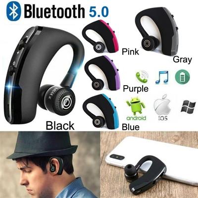 Sporty Bluetooth Earpieces with Microphone and Music 918M in Red, photo 5 of 9