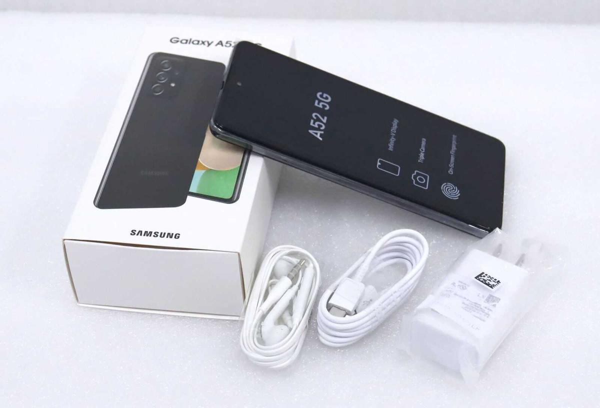 Samsung Galaxy A52 5G - 128GB - Black (Unlocked), photo 4 of 4