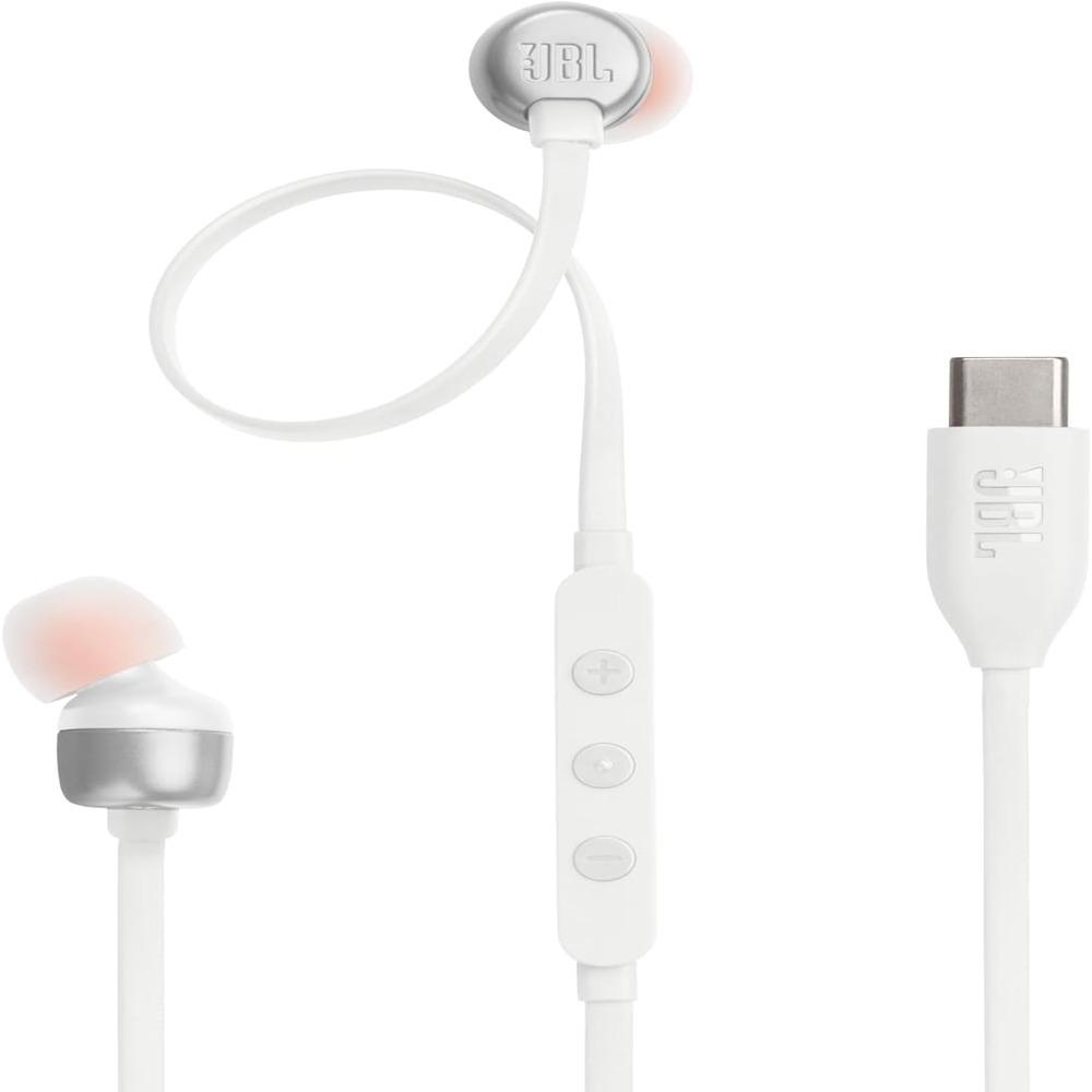 JBL Tune 310C Hi-Res Wired Earphones Red
