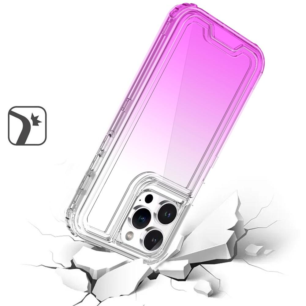 iPhone 16 Pro Max 6.9-Inch 3-in-1 Two-Tone Transparent Hybrid Case – Shockproof Dual-Layer Protective Cover with Clear Back & Color-Accented Bumper, photo 6 of 7