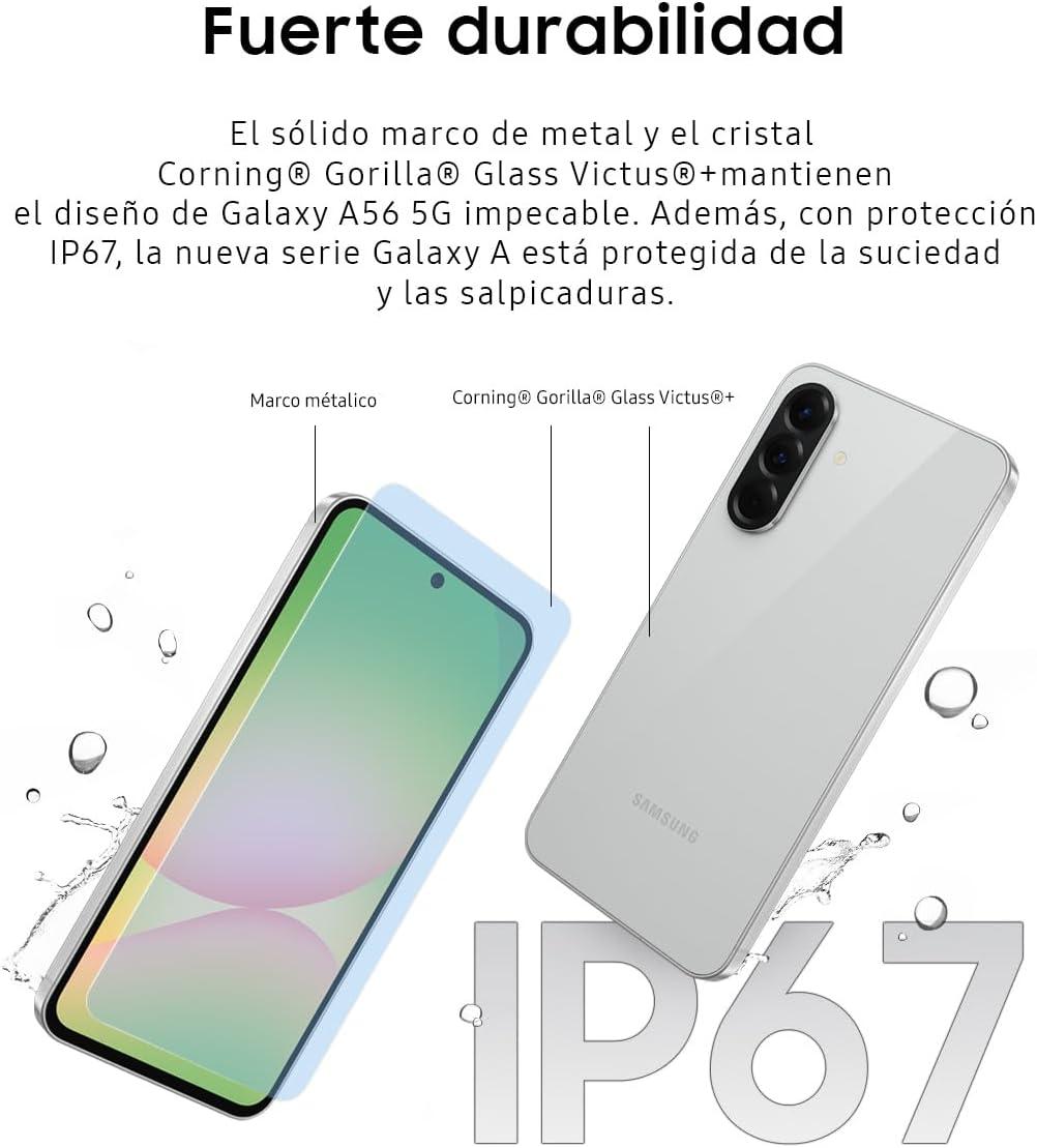 Samsung Galaxy A56 5G 256GB – Fully Unlocked | Brand New | 1 Year Warranty – Big Storage, Superfast 5G, Elegant Build, photo 4 of 5