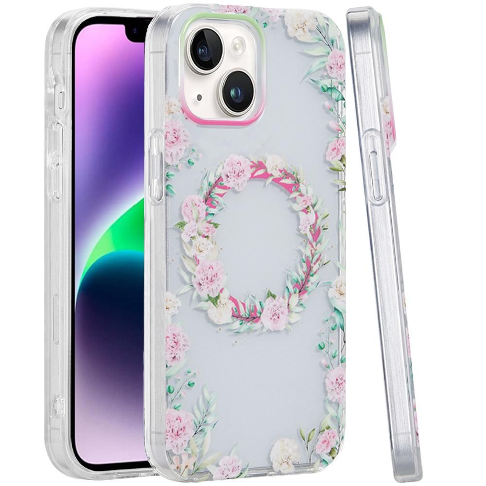 iPhone 14/13 [Magnetic Circle] Double Layer IMD TPU Case – Stylish MagSafe-Ready Protection, photo 2 of 6
