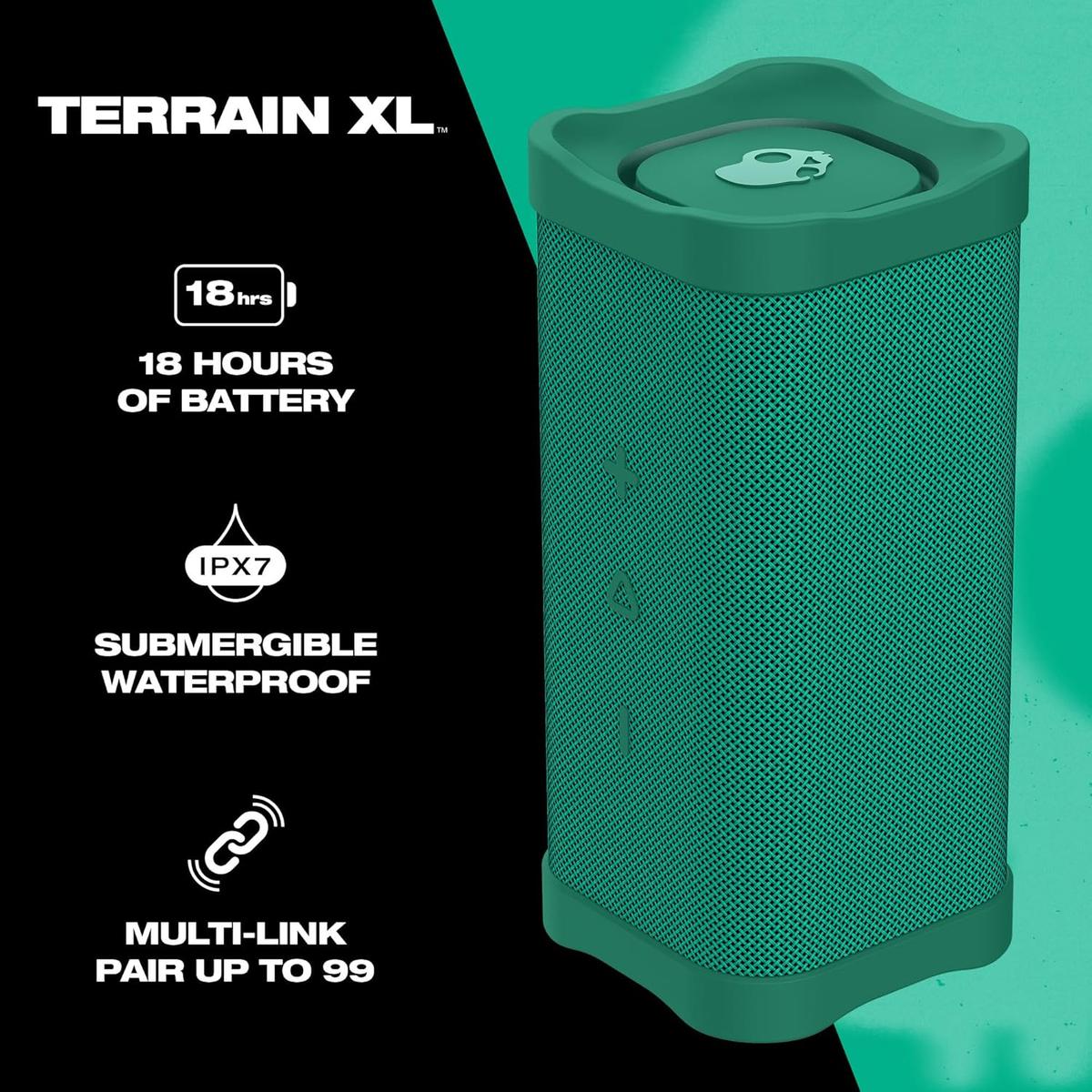 Skullcandy Terrain XL Wireless Bluetooth Speaker - IPX7 Waterproof Portable Speaker, photo 3 of 6