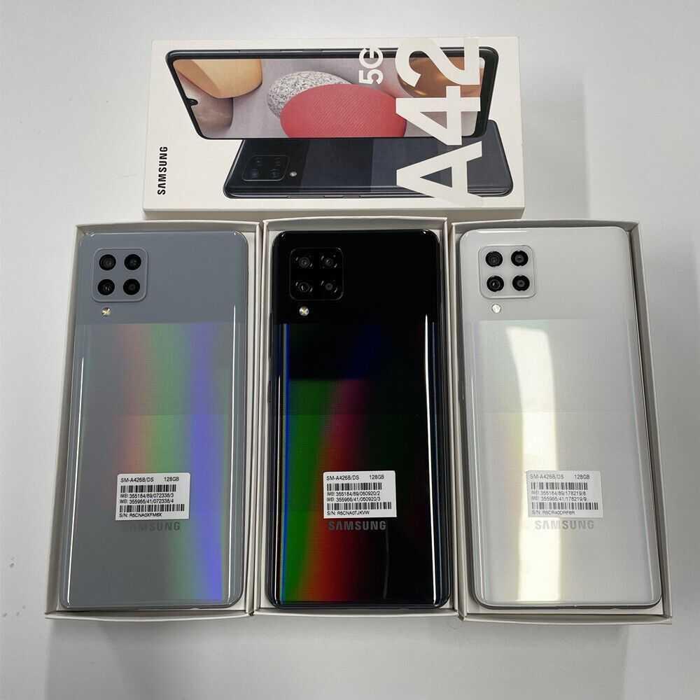 Samsung Galaxy A42 5G 128GB - Unlocked - Black,Grey ( Brand new ), photo 3 of 3