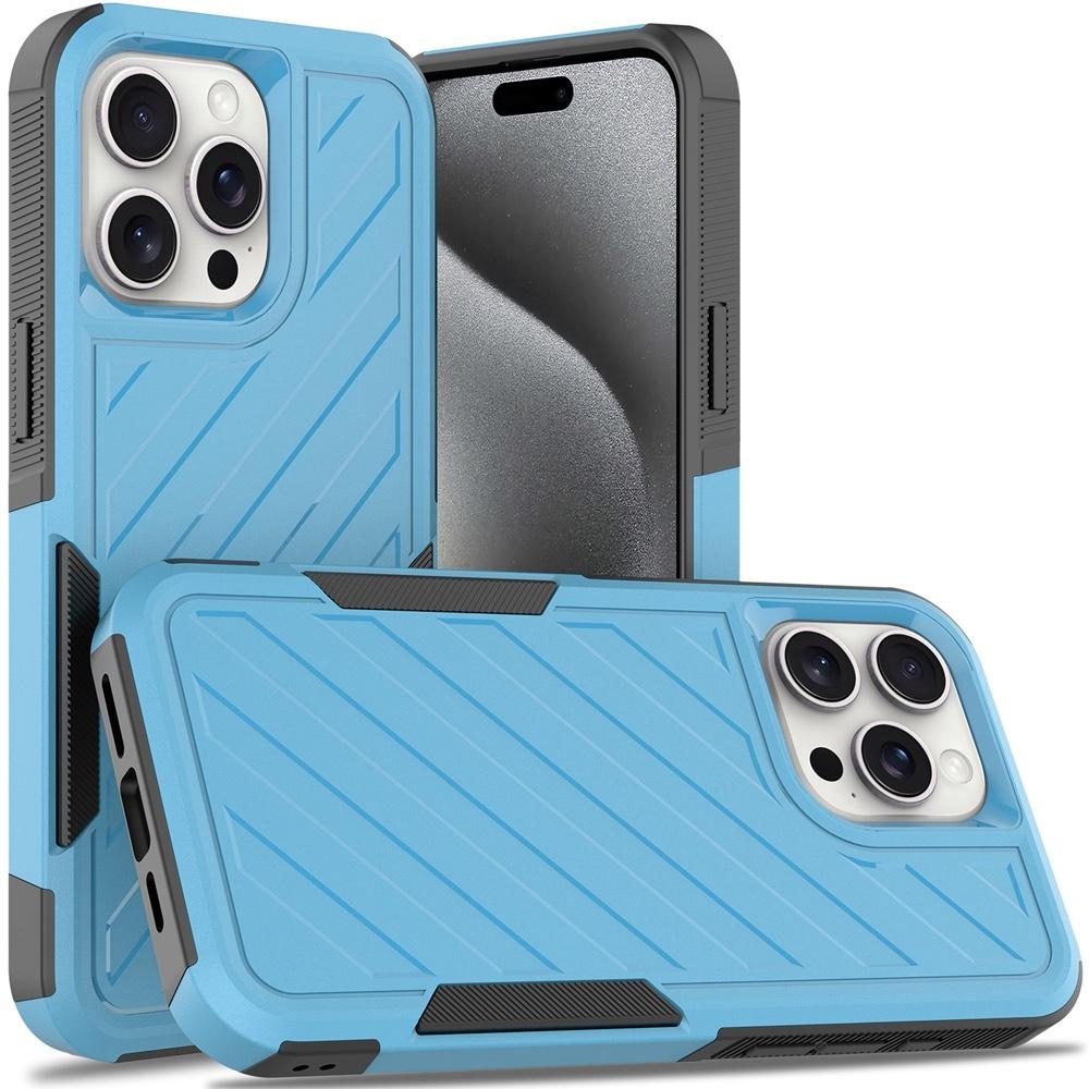 Noble Lined Dual-Layer Hybrid Shockproof Case for iPhone 15 Pro Max, photo 7 of 9