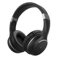 The Motorola Moto XT220 Over-Ear Bluetooth Headphones offer dynamic bass and clear sound with an in-line microphone for calls. Featuring foldable design, adjustable headband, and comfortable over-ear cups, these headphones deliver high-quality audio in a sleek black finish., photo 2 of 2