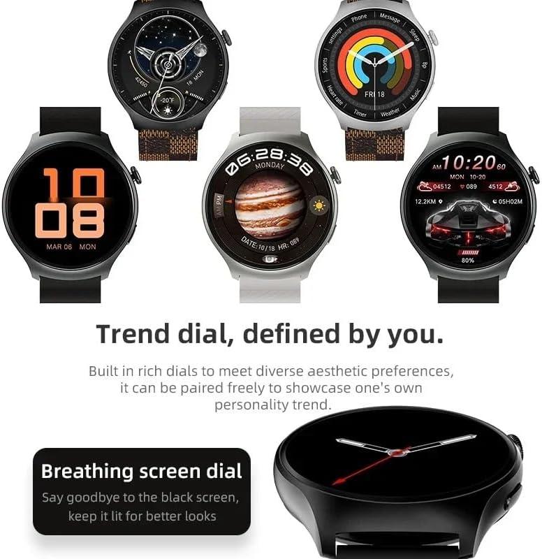 New Smart Watch JW4 Pro Plus Round Men 1.53 High-Definition Color Screen NFC Dock Heart Rate Multiple Sports Modes, photo 2 of 4