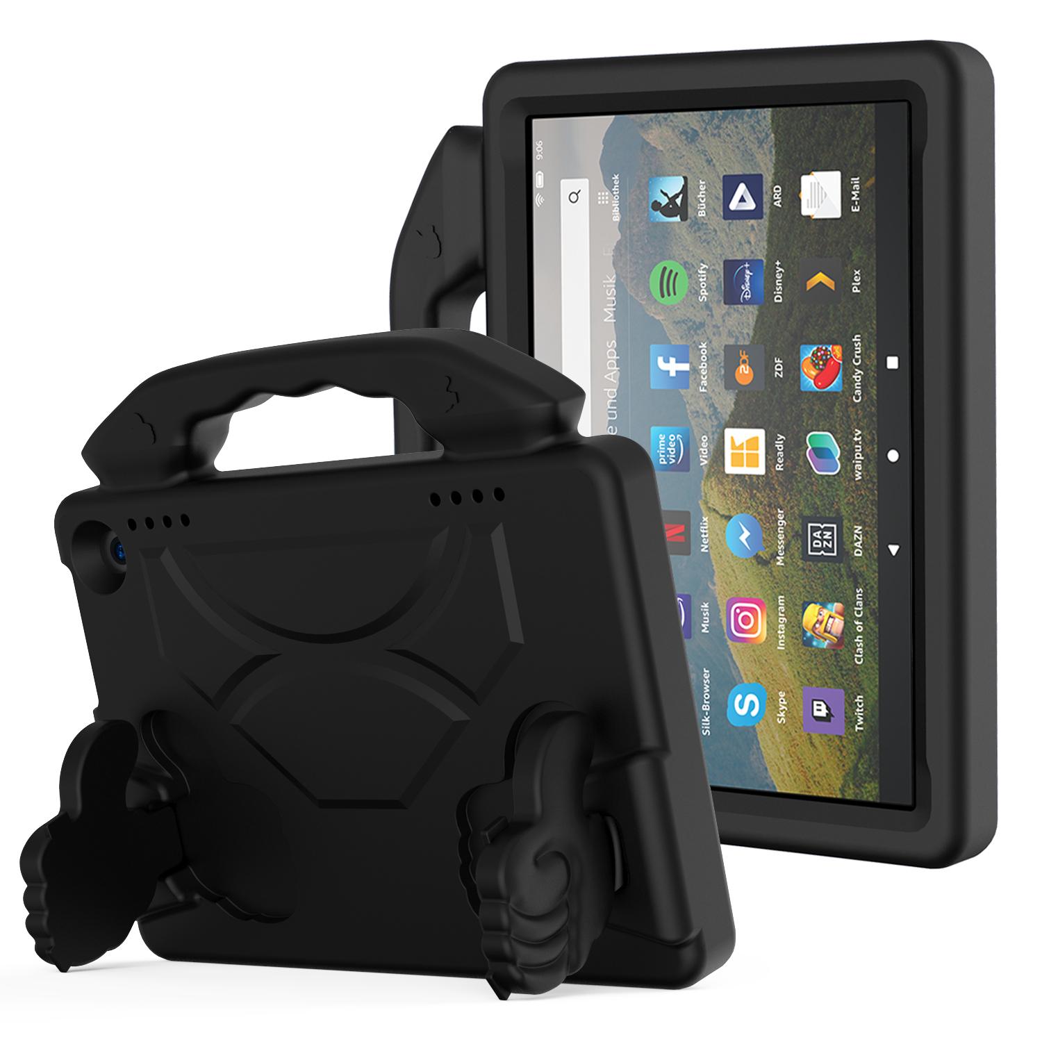 Amazon Kindle Fire HD7 Thumbs Up Kickstand Shockproof Tablet Case Cover - Black