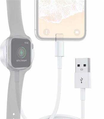 For Apple iWatch 2IN1 Magnetic Charging Cable (1M) (USB), photo 2 of 2