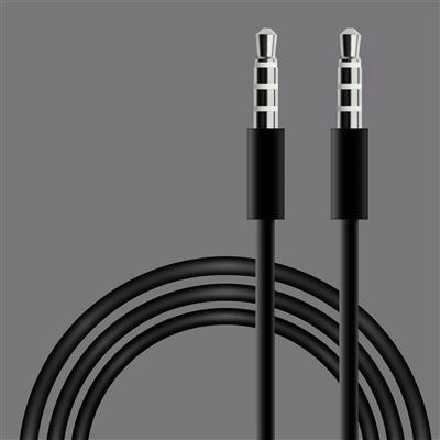 3.5mm Aux Smart Audio cable in Black With Package, photo 2 of 2