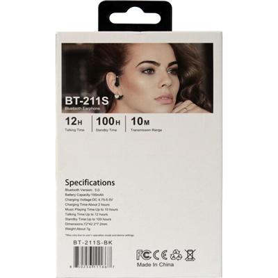Sporty Bluetooth Earpieces with Microphone and Music 211S in Silver, photo 4 of 4