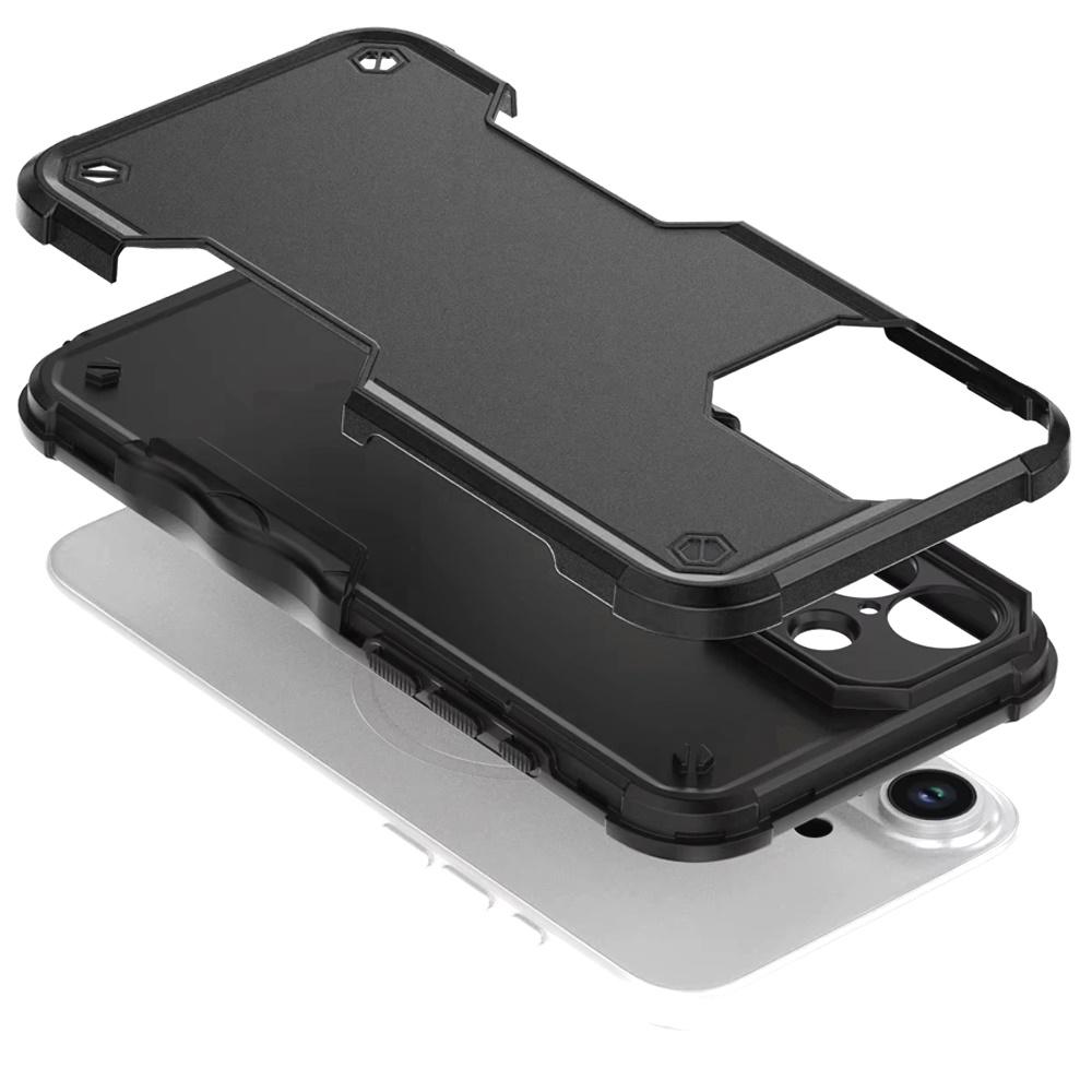 For iPhone 17 High Quality Exquisite Tough Shockproof Hybrid Case Cover – Black, photo 4 of 4