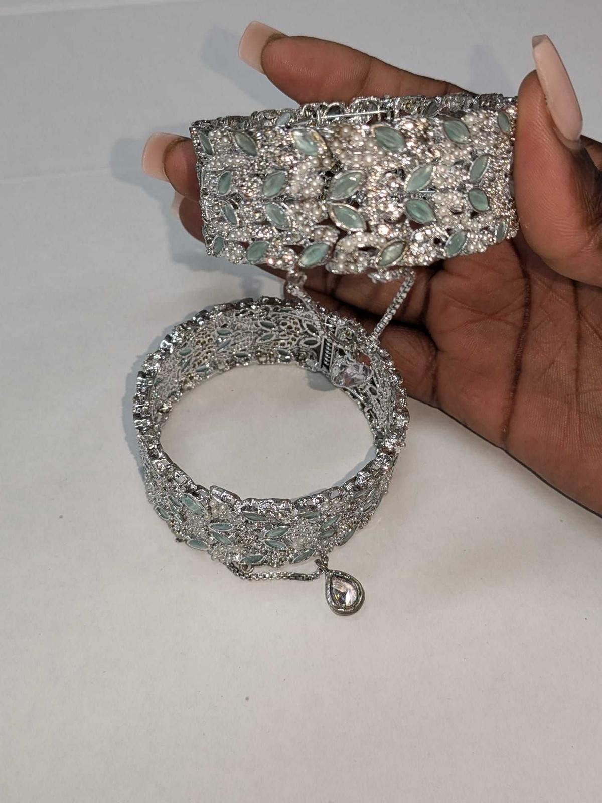 Silver Plated Kara’s / Bracelets, photo 2 of 2