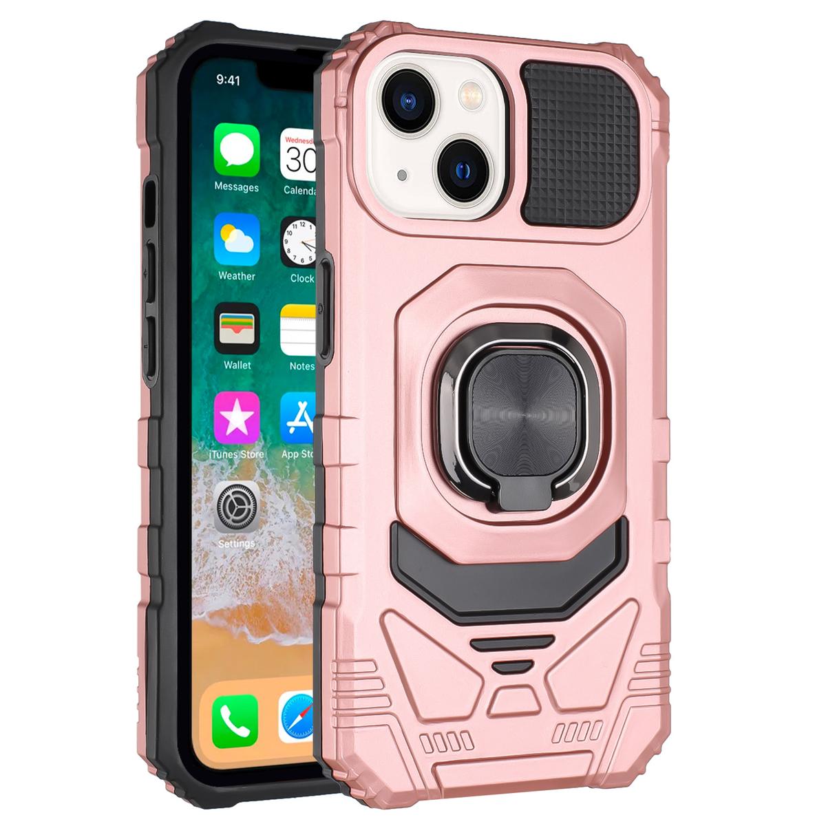 iPhone 15 Robotic Hybrid Case with Magnetic Ring Stand & Rugged Shockproof Protection, photo 4 of 4