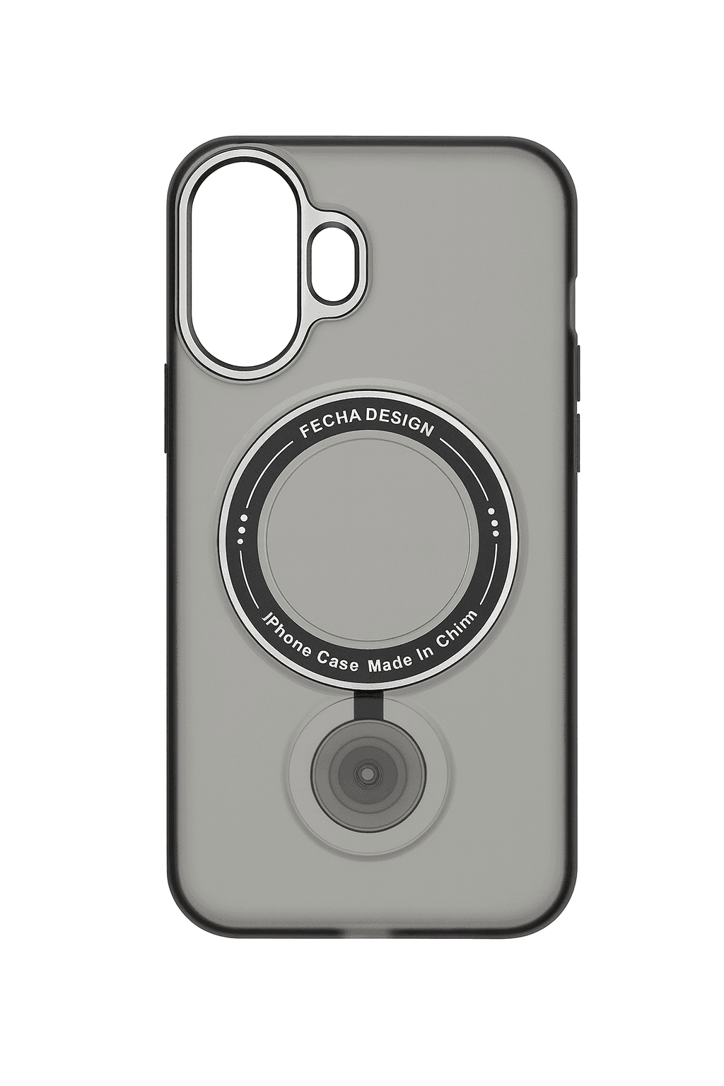 iPhone 17 Premium Case with MagSafe Ring & Lens Protector (Black), photo 2 of 3