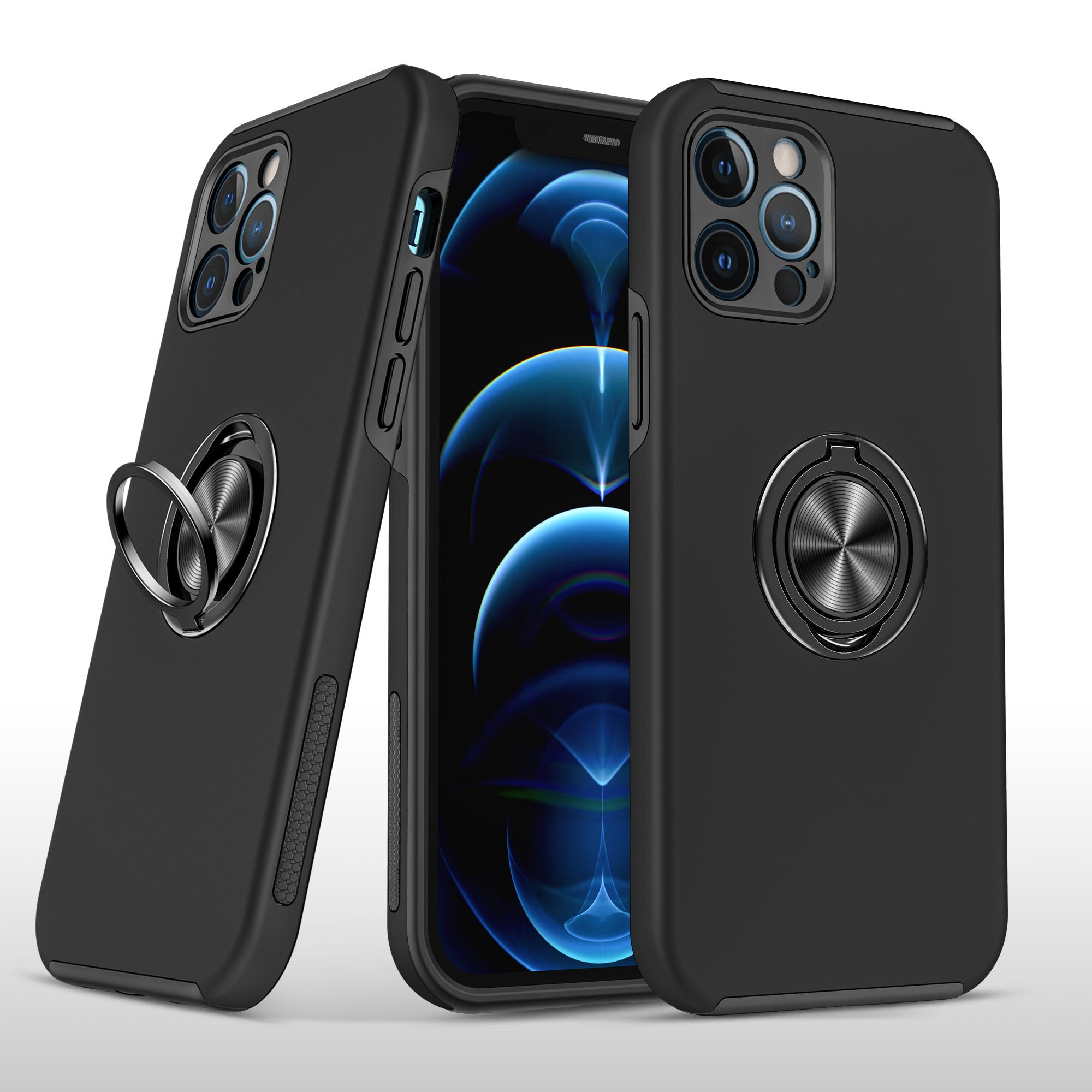 iPhone 13 & 14 Case with 360° Rotating Ring | Available in Multiple Colors | Free Delivery