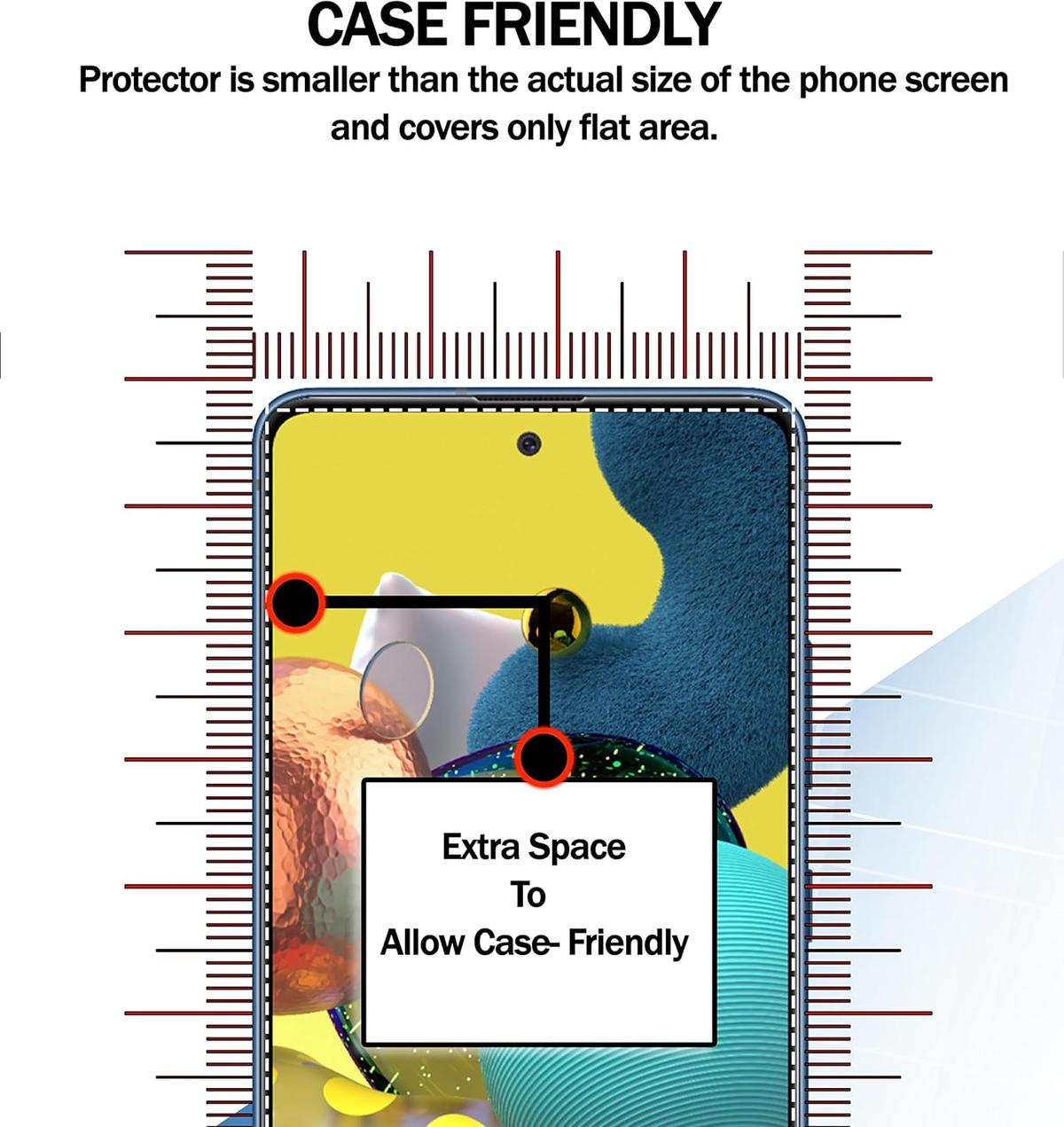 Tempered Glass Screen Protector for Samsung Galaxy A74 – Durable, Anti-Scratch & Crystal Clear, photo 2 of 4