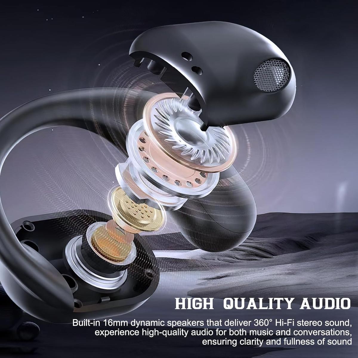 Translation Headphones, Open Air Traductor, Openair 5 Owls Translation Wireless Bluetooth Earphones, Ai Headphones Language Translation, photo 3 of 6