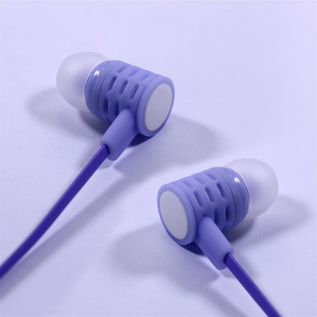 Universal 3.5mm Stereo Hands Free w/Extra Bass 750ST - Purple, photo 3 of 3