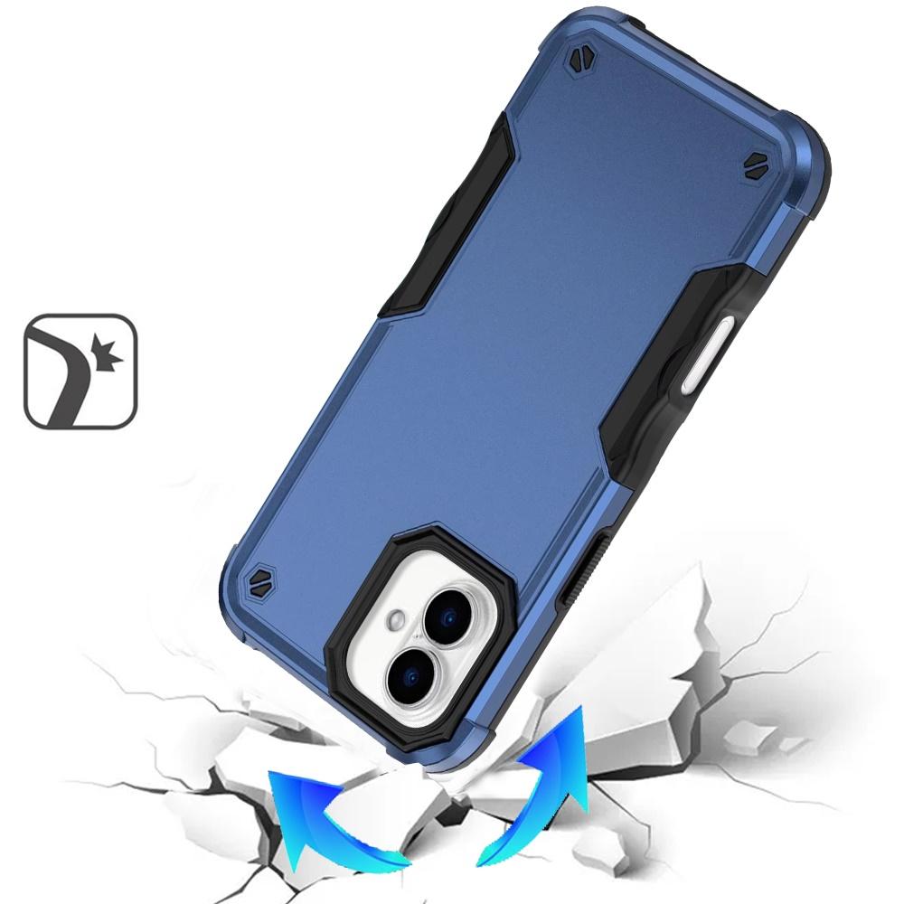 For iPhone 17 High Quality Exquisite Tough Shockproof Hybrid Case Cover – Blue, photo 3 of 4
