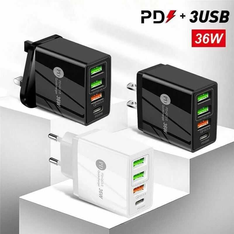Google Pixel 8 Pro 7 7A 6 6A 36W USB Fast Charger Power Adapter Type-C Cable, photo 2 of 6