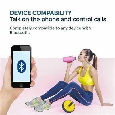 BT-S225 Stereo Sports Bluetooth Headset For Talk and Music in Green, photo 3 of 3