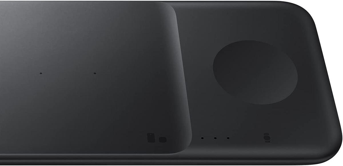 Samsung Electronics Wireless Charger Trio, Qi Compatible - Charge up to 3 Devices at Once for Galaxy Phones, Buds, Watches, and Apple iPhone Devices (Black), photo 6 of 6