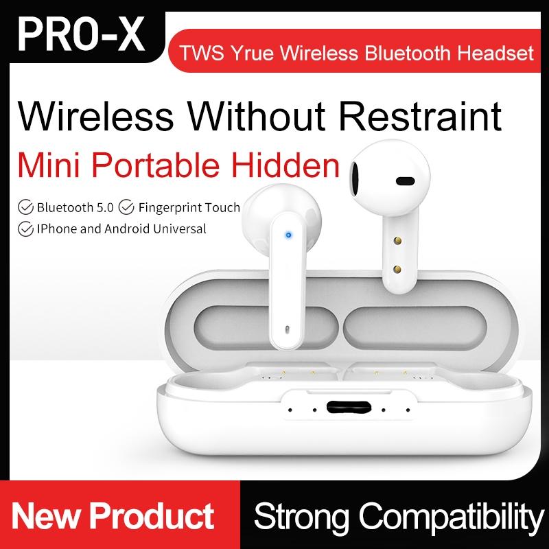 TWS True Wireless Bluetooth Stereo Earbuds with Charging Case-White, photo 3 of 4