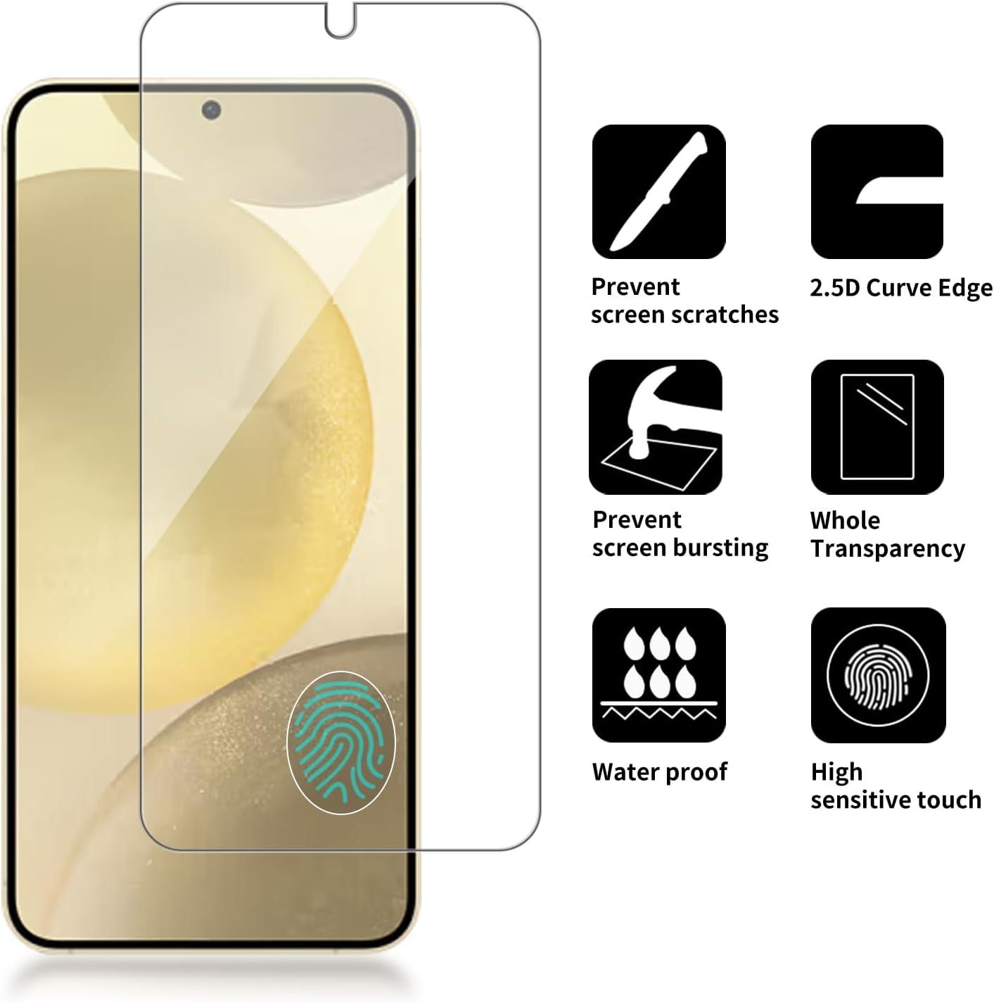 Tempered Glass Screen Protector for Samsung Galaxy S25 – Durable, Anti-Scratch & Ultra Clear