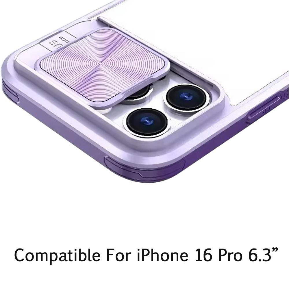 iPhone 16 Pro 6.3" Fusion Transparent Hybrid Case | Crystal Clear Shockproof Protective Cover, photo 8 of 9