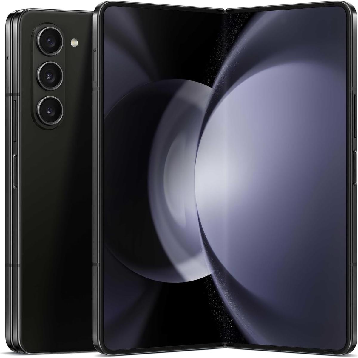 SAMSUNG Galaxy Z Fold5 AI Phone, 256GB Unlocked Android Smartphone, Big 7.6” Screen for Streaming, Gaming, Dual App View, One-Hand Control, Hands-Free Use, US Version, 2023