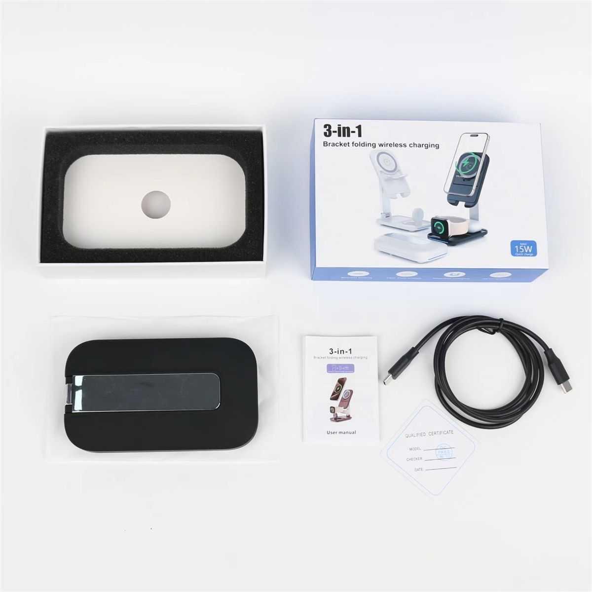 3-In-1 Magnetic Wireless Charger (Foldable), photo 2 of 2
