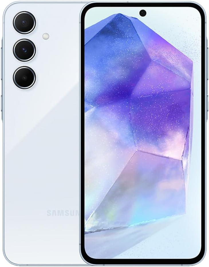 Samsung Galaxy A55 5G A556E 128GB Dual-SIM GSM Unlocked Android Smartphone Unlocked for all carriers Brand new 1 year warranty.