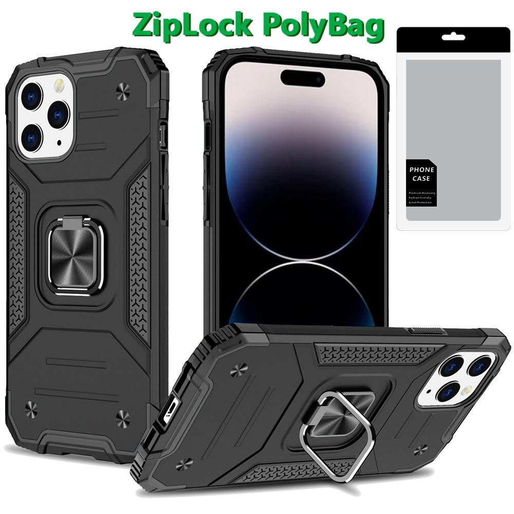 iPhone 14 Pro Max Robust Magnetic Kickstand Hybrid Case – Rugged Protection with MagSafe & Stand Function