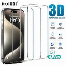 Glass Screen Protector Compatible for iPhone 12 / 12 pro / 12 pro max [6.1 Inch], 3 Pack Tempered Glass