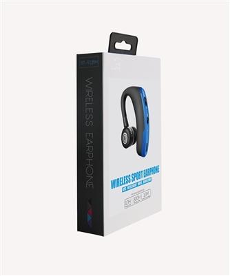 Sporty Bluetooth Earpieces with Microphone and Music 918M in Blue, photo 5 of 7
