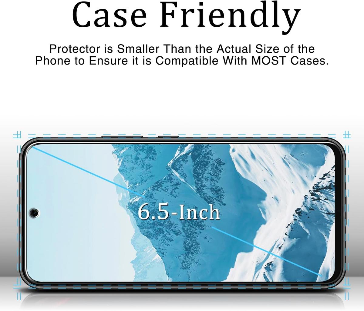 Tempered Glass Screen Protector for Samsung Galaxy A54 – Durable, HD Transparency & Anti-Fingerprint, photo 3 of 3