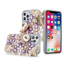 Luxury Bling Rhinestone iPhone Cases – Crystal Diamond Handmade Cover, photo 10 of 14