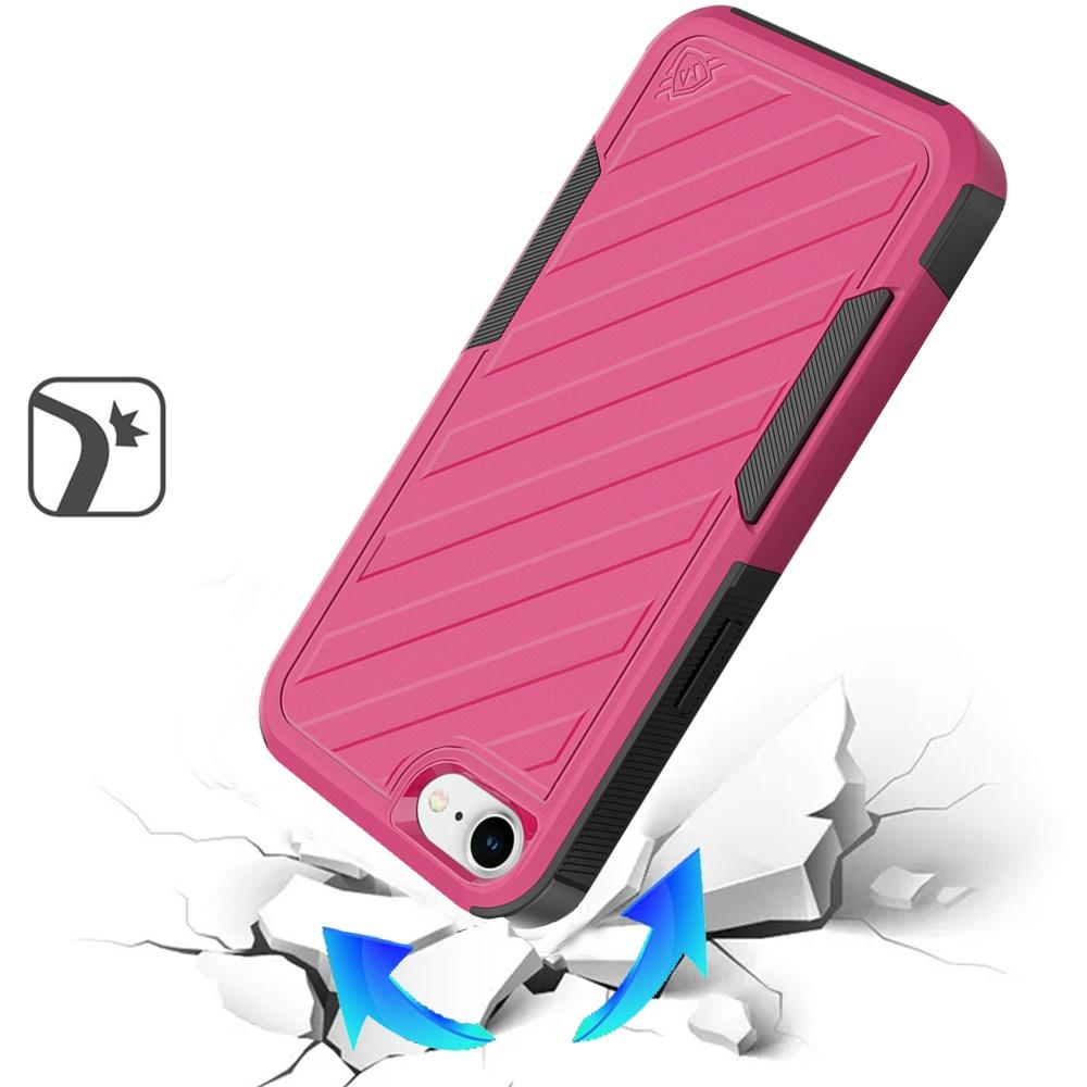 iPhone 16E / SE4 Noble-Lined Shockproof Dual-Layer Hybrid Case with Belt Clip Holster – Rugged Full-Body Protection, photo 6 of 9