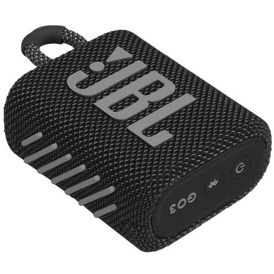 JBL Go 3 Portable Waterproof Speaker - Black, photo 2 of 3